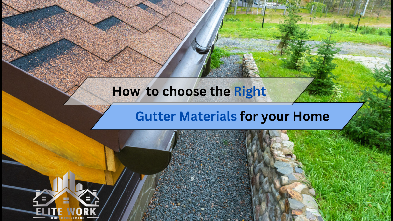 How to Choose the Right Gutter Material for Your Clifton NJ Home