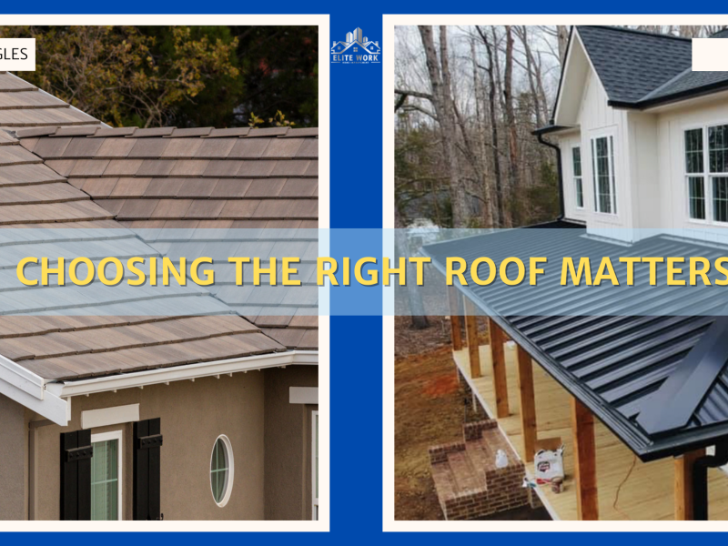 Asphalt Shingles vs. Metal Roofing: Which One is Right for You?