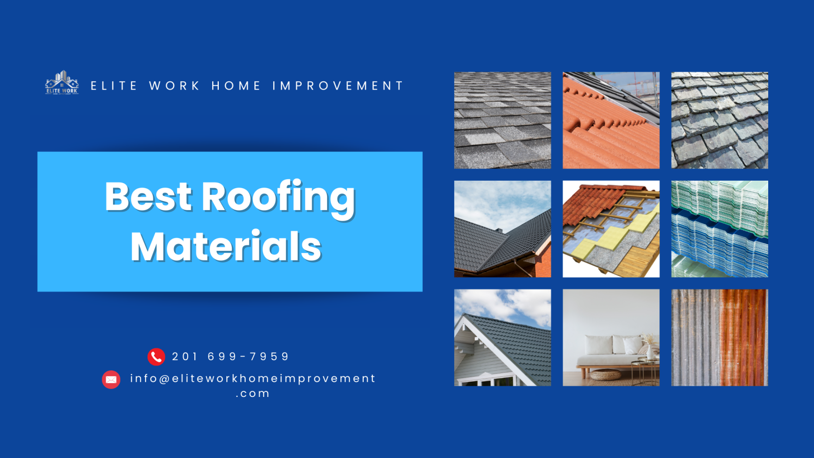 The Best Roofing Materials for Homes in Clifton, NJ