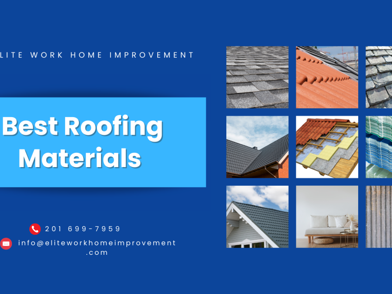 The Best Roofing Materials for Homes in Clifton, NJ