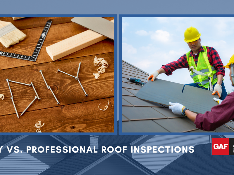 DIY vs. Professional Roof Inspections: What Homeowners Should Know