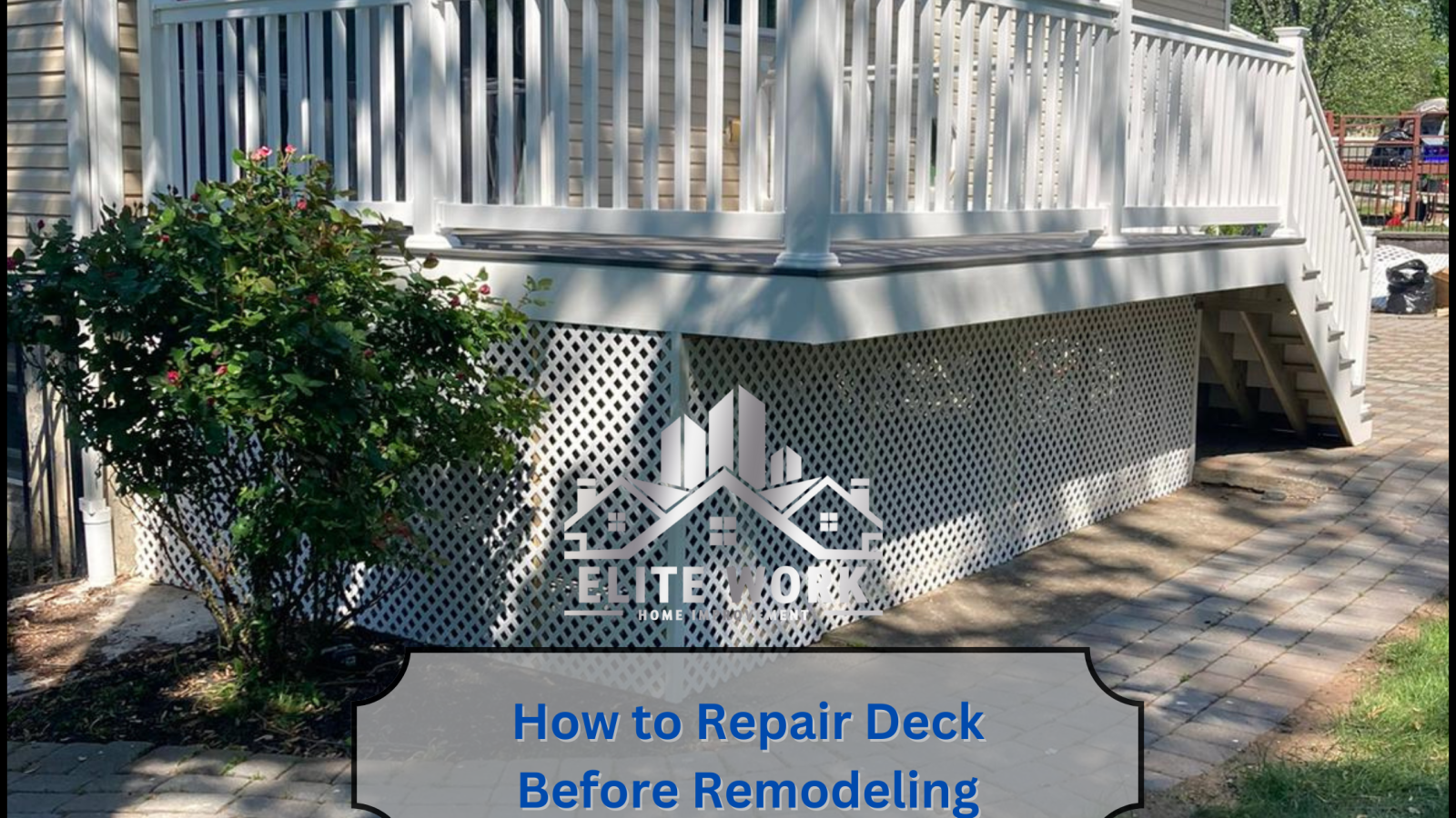 How to Repair Your Clifton, NJ Deck Before Remodeling
