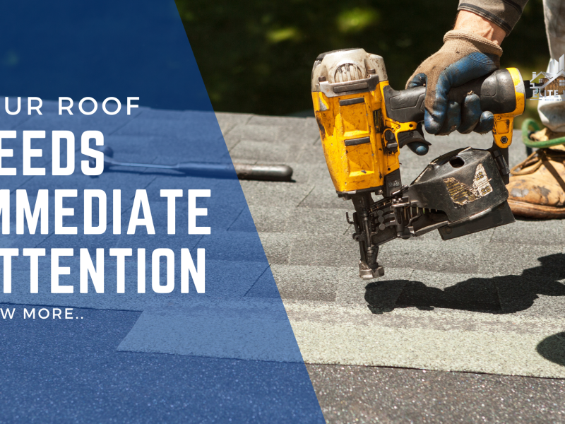 How to Tell If Your Roof Needs Immediate Attention
