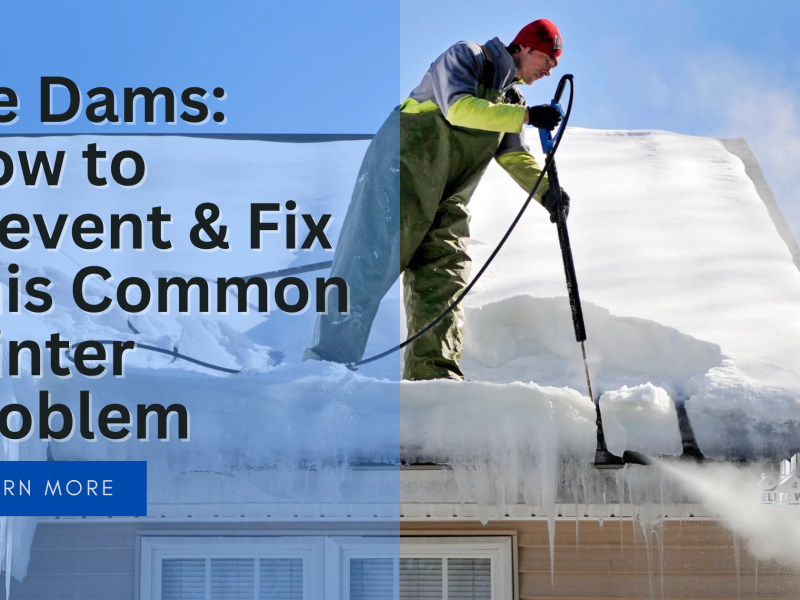 Ice Dams: How to Prevent & Fix This Common Winter Problem