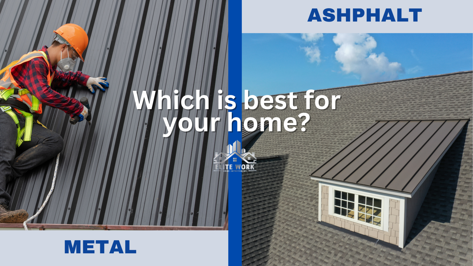 Metal vs. Asphalt: Which Roof is Best for Your Home?