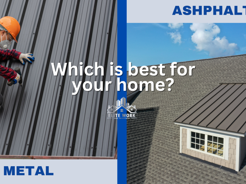 Metal vs. Asphalt: Which Roof is Best for Your Home?