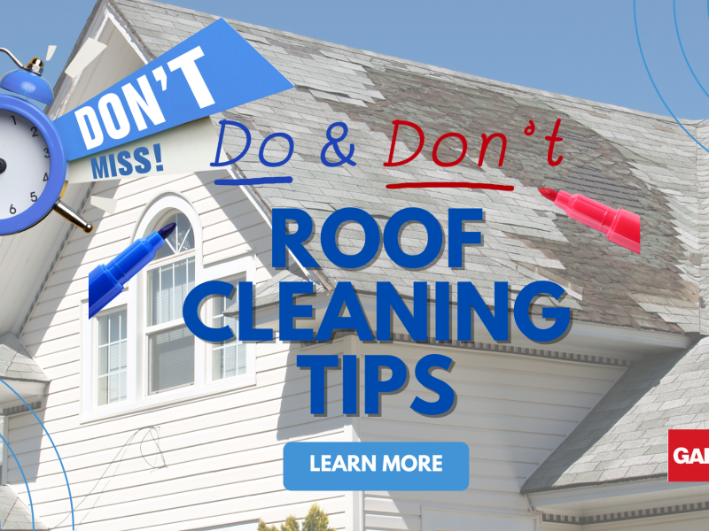 Roof Cleaning Tips: Do’s and Don’ts for Homeowners