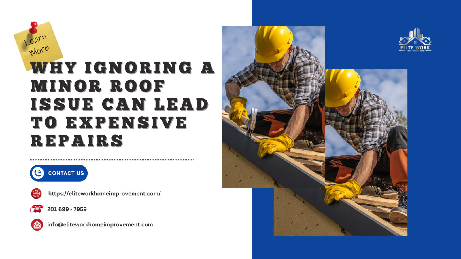 Why Ignoring a Minor Roof Issue Can Lead to Expensive Repairs