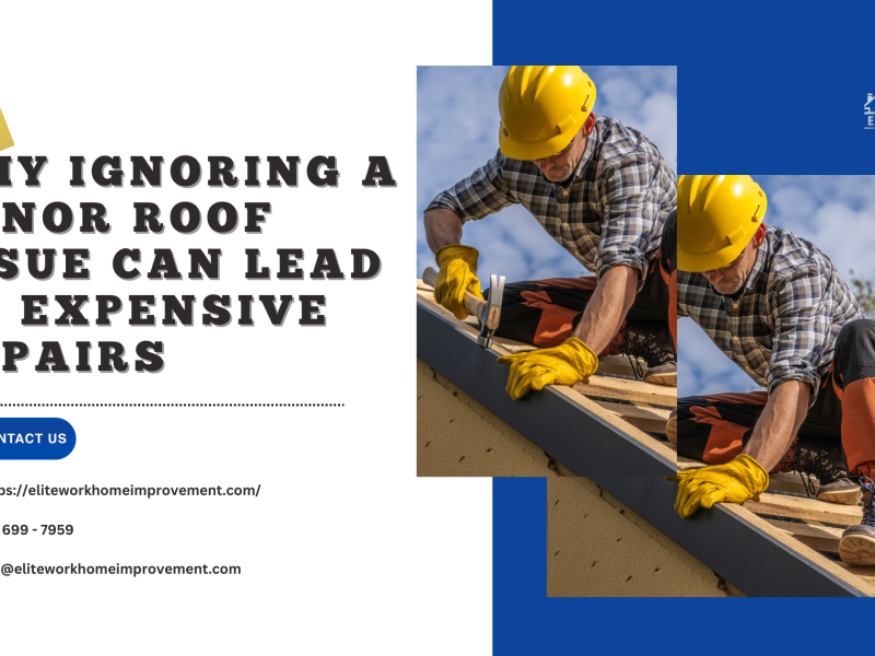 Why Ignoring a Minor Roof Issue Can Lead to Expensive Repairs