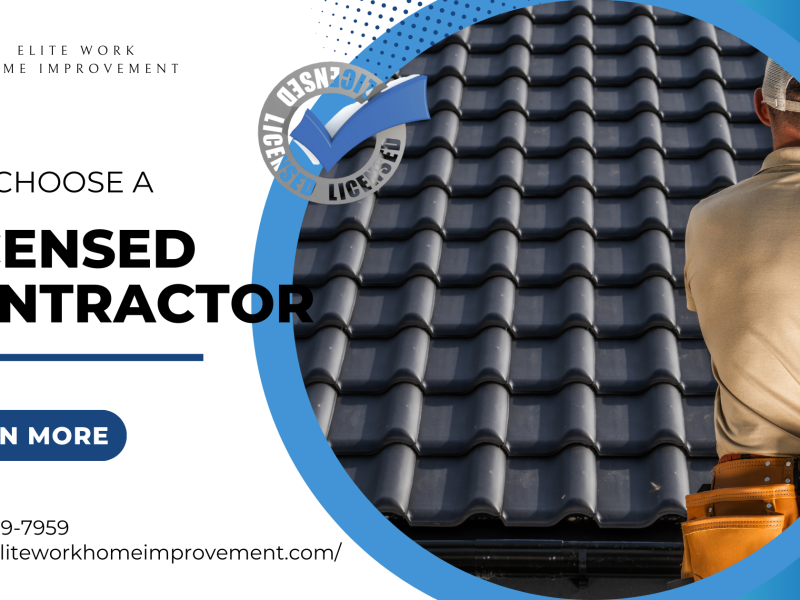 Why You Should Hire a Licensed Roofing Contractor