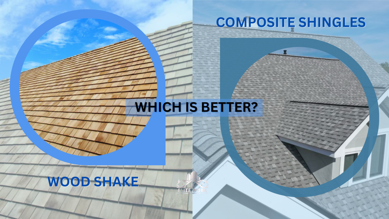 Wood Shake vs. Composite Shingles: Which is Better?